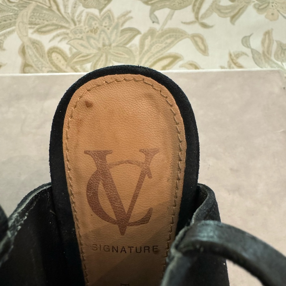 Vince Camuto open back booties - Picture 10 of 12